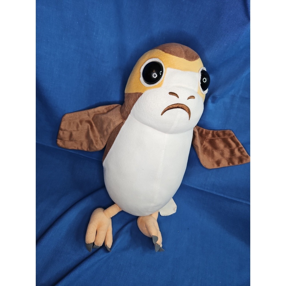 Star Wars Porg Bird The‎ Last Jedi Plush Stuffed Toy 16" Tall Large Disney Store